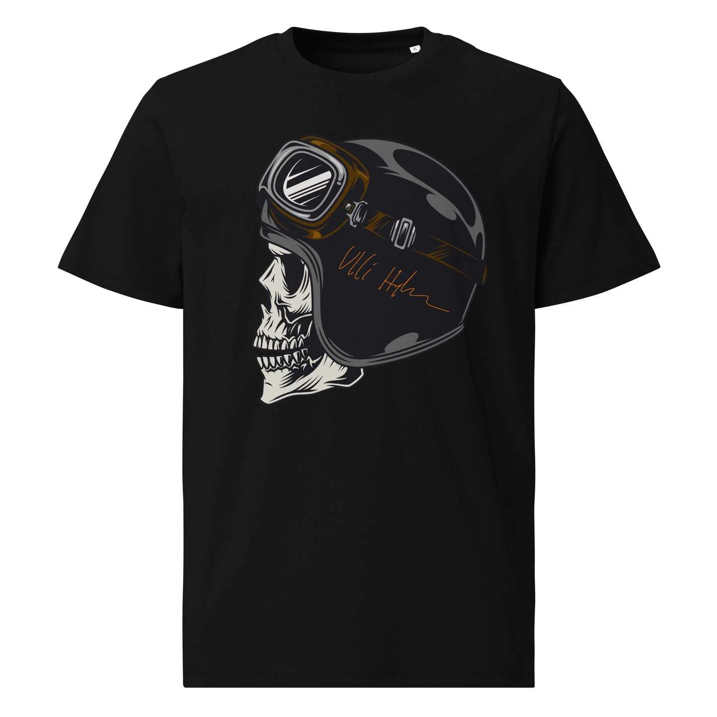 Ulli Hahn Biker Skull T-Shirt