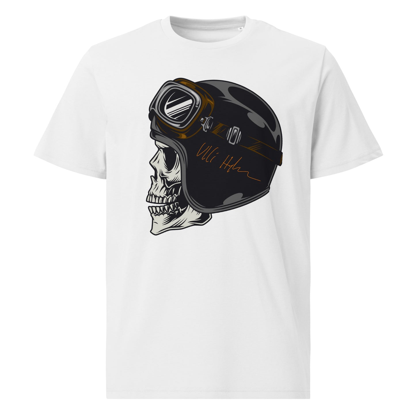 Ulli Hahn Biker Skull T-Shirt