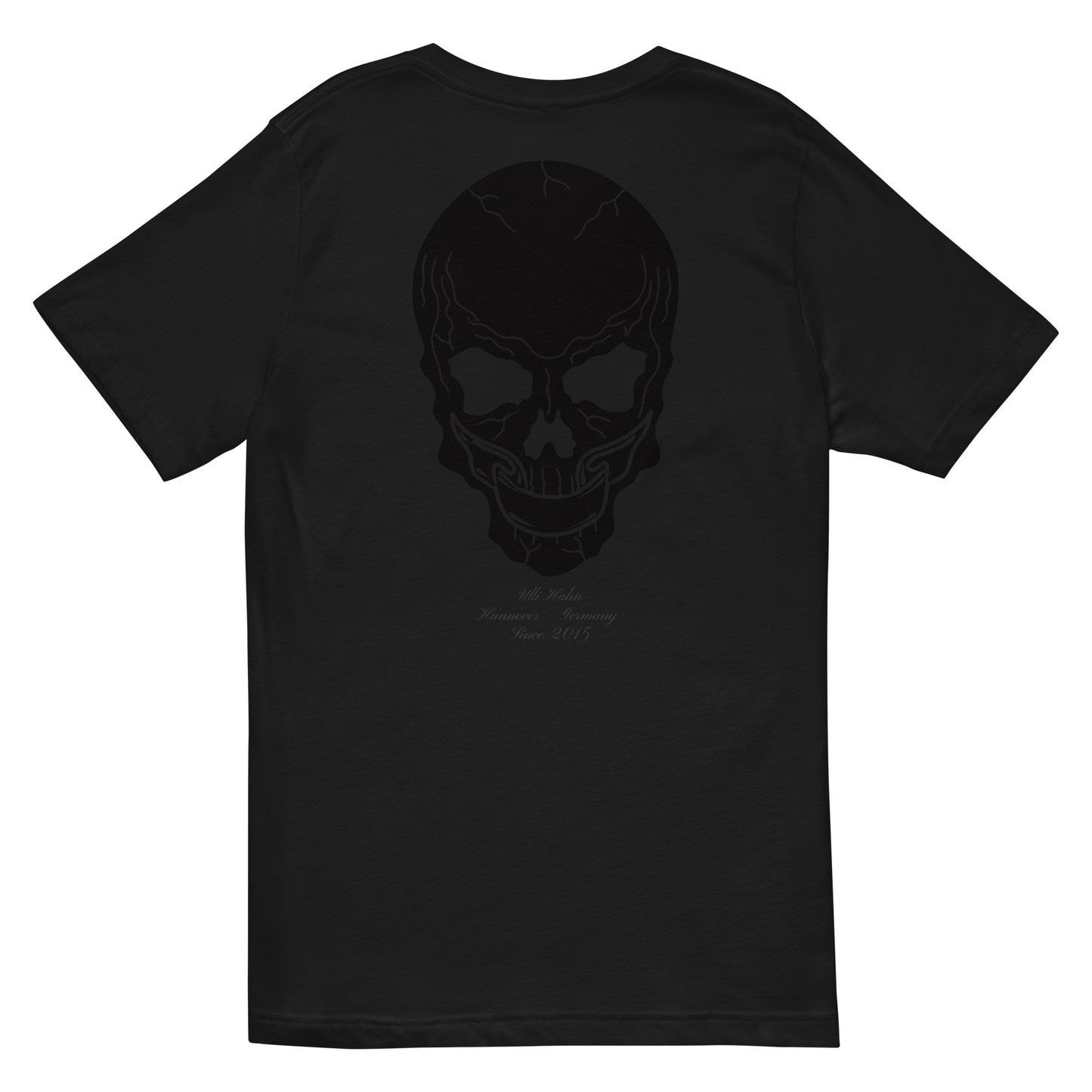 Ulli Hahn Basic Collection Big Skull T-Shirt II V-Neck