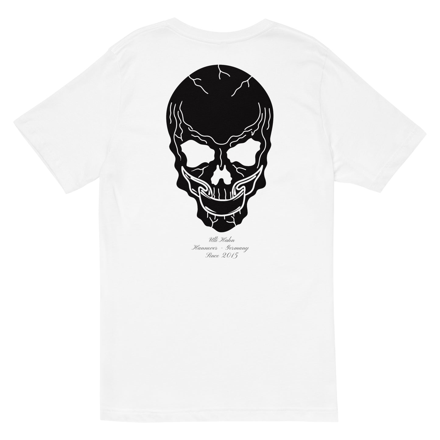 Ulli Hahn Basic Collection Big Skull T-Shirt II V-Neck